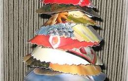 greeting card christmas tree