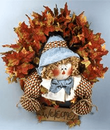 sammy scarecrow wreath