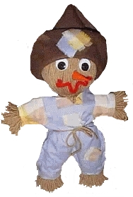 yarn doll scarecrow