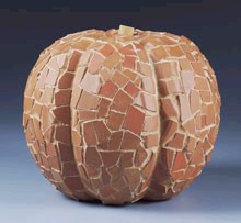 terra cotta pumpkins