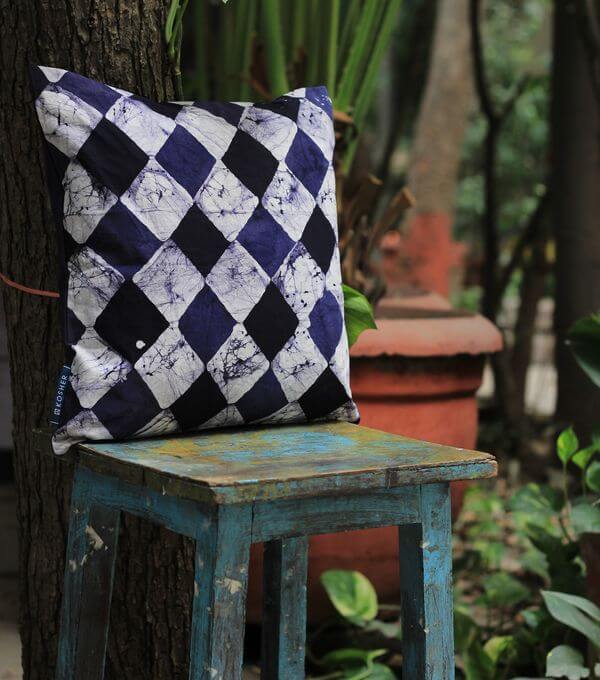 geometric pillow