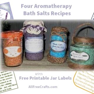 aromatherapy bath salts