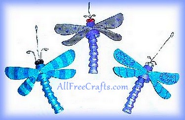 clay pot dragonflies