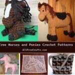 free horses and ponies crochet patterns