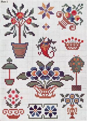 priscilla cross stitch plate 1 thumbnail