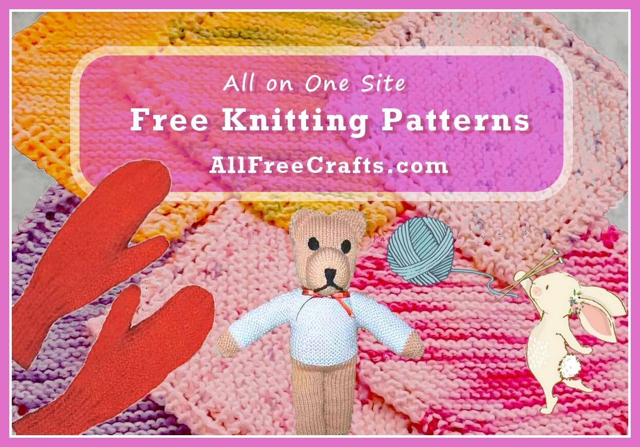 all free knitting patterns on one site