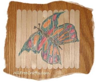 butterfly stick puzzle