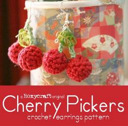 cherry earrings