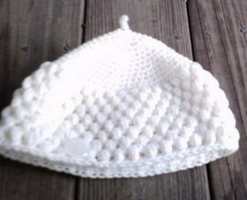 puff stitch hat