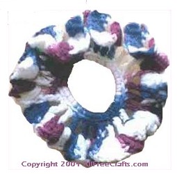 tulip scrunchie