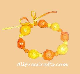 breadcrumb bead bracelet