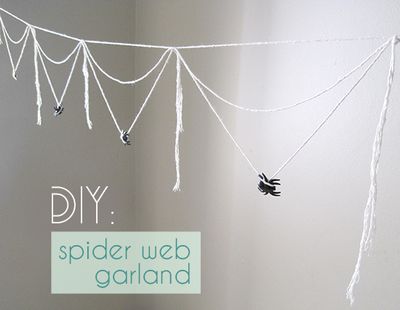 cobweb garland