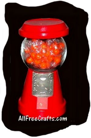 faux gumball machine